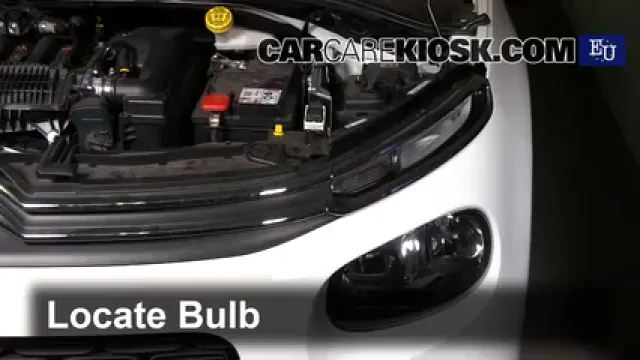 2017 Citroen C3 PureTech 1.2L 3 Cyl. Éclairage Feu de jour (remplacer l'ampoule)